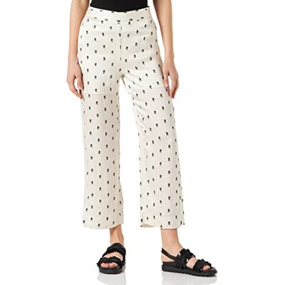 Part Two Pilupw Pa Pants Easy Fit-byxor, Neutral Graphic Print, 38 SE Part Two Pilupw Pa Pants Easy Fit-byxor, Neutral Graphic Print, 38 SE