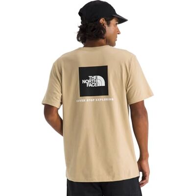 THE NORTH FACE Evolution Box Nse Regular Short Sleeve T-tröja för män, Khaki Stone, XS THE NORTH FACE Evolution Box Nse Regular Short Sleeve T-tröja för män, Khaki Stone, XS