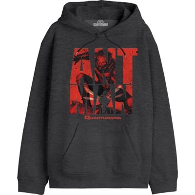 Marvel Huvtröja för herr, Antracitblandning, M Marvel Huvtröja för herr, Antracitblandning, M