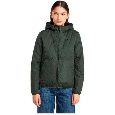 G-STAR RAW Utility quilted hdd overshirt wmn, Grå (Asfalt D26506-8139-995), M G-STAR RAW Utility quilted hdd overshirt wmn, Grå (Asfalt D26506-8139-995), M