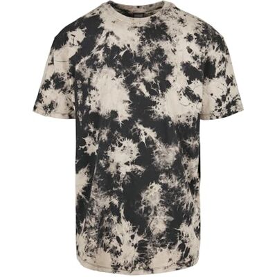 Urban Classics oversized Bleached T-shirt herr, svart, M Urban Classics oversized Bleached T-shirt herr, svart, M