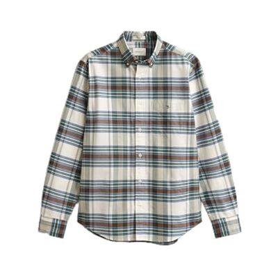GANT REG Oxford Check Shirt, Trägrön, XXL GANT REG Oxford Check Shirt, Trägrön, XXL