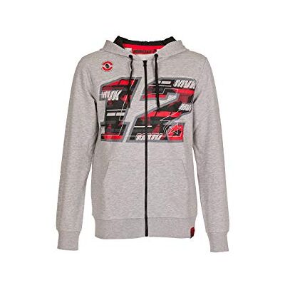 TOP RACERS top riders official collections Vr46 Maverick Vinales, huvtröja med dragkedja för män, grå, Xxl TOP RACERS top riders official collections Vr46 Maverick Vinales, huvtröja med dragkedja för män, grå, Xxl