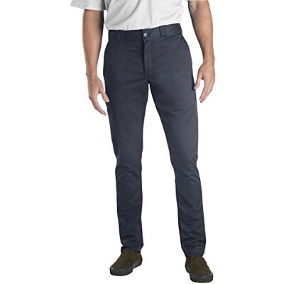 Dickies Herr smal rak passform arbetsbyxa, Mörk marin, 33W / 30L Dickies Herr smal rak passform arbetsbyxa, Mörk marin, 33W / 30L