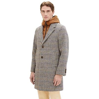 TOM TAILOR Herr 1037348 ullrock, 32523-beige brun ull check, L, 32523 – Beige Brown Wool Check, L TOM TAILOR Herr 1037348 ullrock, 32523-beige brun ull check, L, 32523 – Beige Brown Wool Check, L