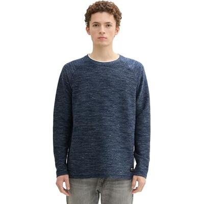 TOM TAILOR Denim herr långärmad t-shirt, 13684 – Sky Captain Blue Non-solid, M TOM TAILOR Denim herr långärmad t-shirt, 13684 – Sky Captain Blue Non-solid, M