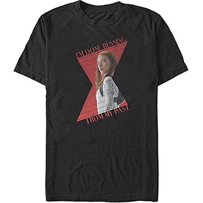Marvel Unisex svart Widow Stop Löpning Organic kortärmad T-shirt, svart, XL Marvel Unisex svart Widow Stop Löpning Organic kortärmad T-shirt, svart, XL