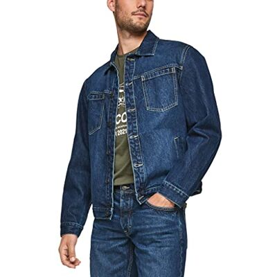 s.Oliver Denim jacka för män, 56y5, M s.Oliver Denim jacka för män, 56y5, M
