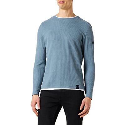 KEY LARGO Herr sweatshirt Stefano, Flintstone Blue (1233), L KEY LARGO Herr sweatshirt Stefano, Flintstone Blue (1233), L
