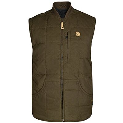 Fjällräven Män Grimsey Weste Mörk oliv Large Fjällräven Män Grimsey Weste Mörk oliv Large