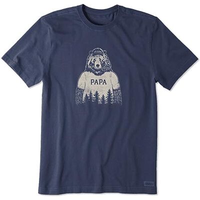 Life Is Good herr herr kross t-shirt kortärmad atletisk t-shirt Darkest Blue XL Life Is Good herr herr kross t-shirt kortärmad atletisk t-shirt Darkest Blue XL