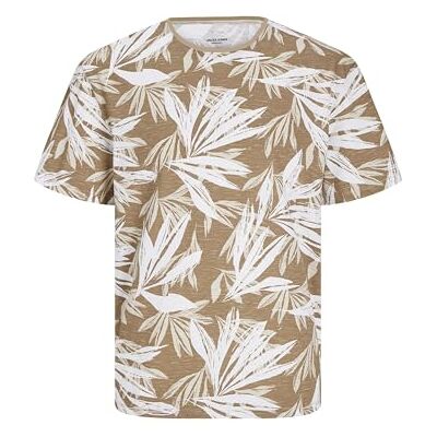 JACK & JONES Jjebryan AOP T-shirt S/S Noos rundhalsad T-shirt, khaki, M herr, kaki, M JACK & JONES Jjebryan AOP T-shirt S/S Noos rundhalsad T-shirt, khaki, M herr, kaki, M