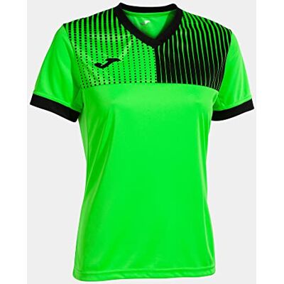 Joma Svart Fluor Grön Eco Supernova Kortärmad T-shirt Joma Svart Fluor Grön Eco Supernova Kortärmad T-shirt