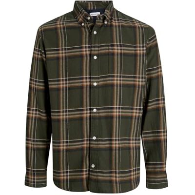 JACK & JONES Jjeclassic Flannel Check Shirt Ls Sn Pls – plus size, Russin, 5XL JACK & JONES Jjeclassic Flannel Check Shirt Ls Sn Pls – plus size, Russin, 5XL