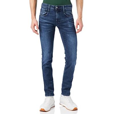 Replay herr Jeans Anbass Bio Bomullsmoln, 7 mörkblå, 27W / 30L Replay herr Jeans Anbass Bio Bomullsmoln, 7 mörkblå, 27W / 30L