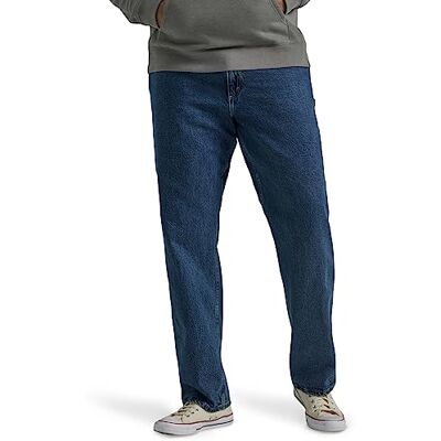 Lee Big and Tall, legendariska arbetskläder, snickarjeans, herr, 52W / 34L Lee Big and Tall, legendariska arbetskläder, snickarjeans, herr, 52W / 34L