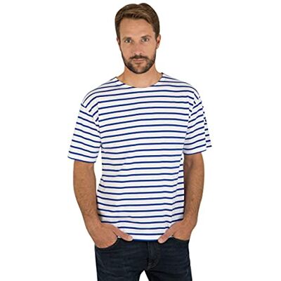 Armor-lux Armor Lux Theviec Sailor T-shirt för män, Vit (Dw5 vit/stjärna Dw5), S Armor-lux Armor Lux Theviec Sailor T-shirt för män, Vit (Dw5 vit/stjärna Dw5), S