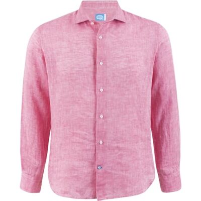 Panareha Herrskjorta i linne CANNES Rosa (XXL) Panareha Herrskjorta i linne CANNES Rosa (XXL)