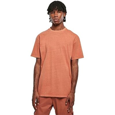 Urban Classics mäns tung överdimensionerad dräkt dye t-shirt, Terrakotta, XL Urban Classics mäns tung överdimensionerad dräkt dye t-shirt, Terrakotta, XL
