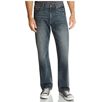Lucky Brand Herr 181 avslappnad rak jeans i Wilder Ranch, Wilder Ranch, 40W X 32L Lucky Brand Herr 181 avslappnad rak jeans i Wilder Ranch, Wilder Ranch, 40W X 32L
