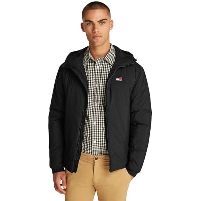 Tommy Jeans herr TJM LT POLY JACKA EXT DM0DM21094 Windbreaker jacka, svart (svart), XS, svart (svart), XS Tommy Jeans herr TJM LT POLY JACKA EXT DM0DM21094 Windbreaker jacka, svart (svart), XS, svart (svart), XS