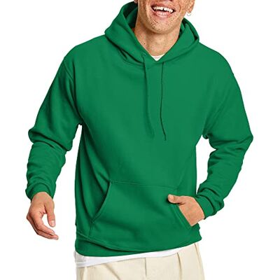Hanes Herrtröja EcoSmart huvtröja, Kelly Green, S Hanes Herrtröja EcoSmart huvtröja, Kelly Green, S
