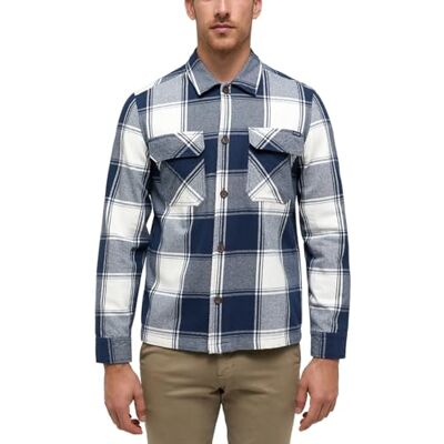 MUSTANG Style Dayton, 2411_ Big Check Blue 12548, L MUSTANG Style Dayton, 2411_ Big Check Blue 12548, L