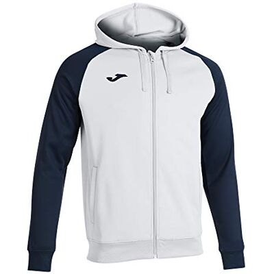 Joma Academy IV Huvtröja, Marinvit-vit, XXS Joma Academy IV Huvtröja, Marinvit-vit, XXS