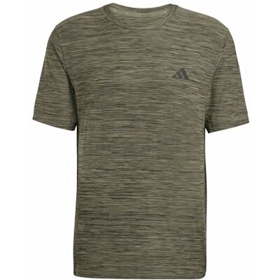 adidas herr Workout Essentials Flex Shirt, olive strata mel., L adidas herr Workout Essentials Flex Shirt, olive strata mel., L