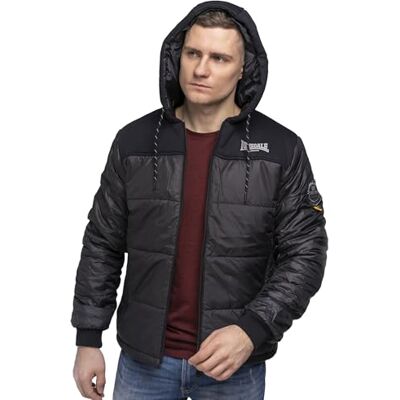 Lonsdale Botallack jackor för män, svart, 3XL Lonsdale Botallack jackor för män, svart, 3XL