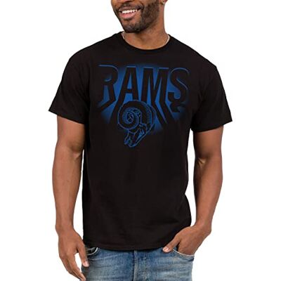 Junk Food Clothing x NFL Los Angeles Rams Team Spotlight Unisex Adult Short Sleeve Fan T-Shirt for Men and Women Size X-Large Junk Food Clothing x NFL Los Angeles Rams Team Spotlight Unisex Adult Short Sleeve Fan T-Shirt for Men and Women Size X-Large
