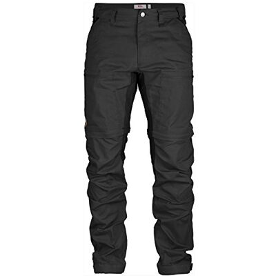Fjällräven herr Hose Abisko Lite trekking Zip-off Reg mörkgrå-svart 50 EU Fjällräven herr Hose Abisko Lite trekking Zip-off Reg mörkgrå-svart 50 EU