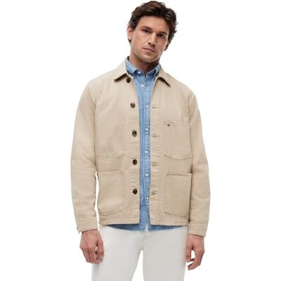 Tommy Hilfiger Herr Chore Jacka Gmd MW0MW4233, KHAKI, XXL Tommy Hilfiger Herr Chore Jacka Gmd MW0MW4233, KHAKI, XXL