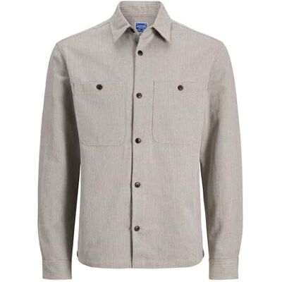 JACK & JONES Jprblurayle linne Bl. Solid Ls Shirt Sn JACK & JONES Jprblurayle linne Bl. Solid Ls Shirt Sn