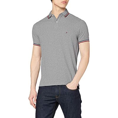 Tommy Hilfiger – Lemon Lime pikétröja – herr-t-shirts, herrtröjor, herrtoppar, herr-t-shirts, t-shirts för män UK, herr – storlek M, Grå (medium grå ljung), L Tommy Hilfiger – Lemon Lime pikétröja – herr-t-shirts, herrtröjor, herrtoppar, herr-t-shirts, t-shirts för män UK, herr – storlek M, Grå (medium grå ljung), L
