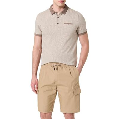 Teddy Smith S- Sully Cargo Bermudashorts för herr, Arbetare beige, M Teddy Smith S- Sully Cargo Bermudashorts för herr, Arbetare beige, M