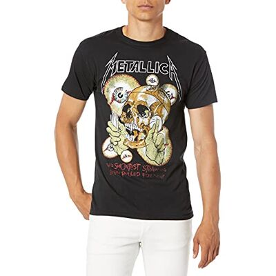Metallica T-shirt för män, Kol, L Metallica T-shirt för män, Kol, L