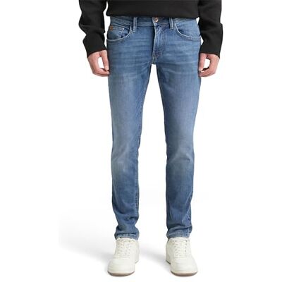 TOM TAILOR Denim Herr jeans 202212 Culver Skinny, 10118 Used Light Stone Blue Denim, 30W / 34L TOM TAILOR Denim Herr jeans 202212 Culver Skinny, 10118 Used Light Stone Blue Denim, 30W / 34L