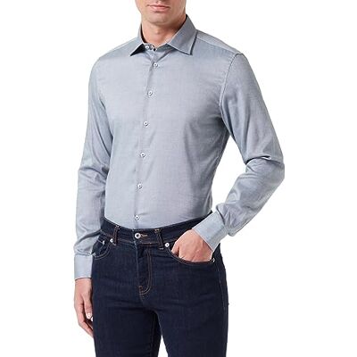 Seidensticker Silkesdekal herr slim fit långärmad skjorta, grön, 40 EU, Grön, 40 SE Seidensticker Silkesdekal herr slim fit långärmad skjorta, grön, 40 EU, Grön, 40 SE
