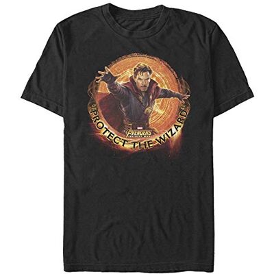 Marvel Unisex Avengers: Infinity War-Strange Protection Organic Short Sleeve t-shirt, svart, XL, svart, XL Marvel Unisex Avengers: Infinity War-Strange Protection Organic Short Sleeve t-shirt, svart, XL, svart, XL