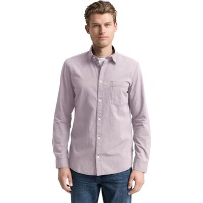 TOM TAILOR herrskjorta, 39051 – Röd rand, 3XL TOM TAILOR herrskjorta, 39051 – Röd rand, 3XL