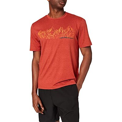 Killtec Herr Lilleo T-Shirt, Brun, 4XL Killtec Herr Lilleo T-Shirt, Brun, 4XL