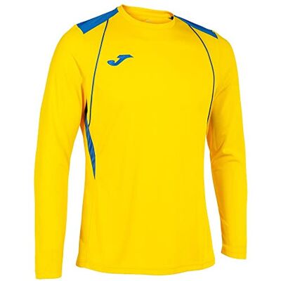 Joma Championship VII T-shirt Herr (paket med 1), Royal Yellow, 14-15 años Joma Championship VII T-shirt Herr (paket med 1), Royal Yellow, 14-15 años