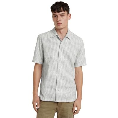 G-STAR RAW Resort Shirt ss, Flerfärgad (Blue Spruce/Milk D24298-d532-g299), M G-STAR RAW Resort Shirt ss, Flerfärgad (Blue Spruce/Milk D24298-d532-g299), M