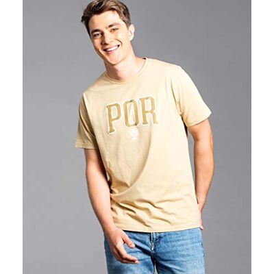 FPF Portugal en beige skjorta för män FPF Portugal en beige skjorta för män