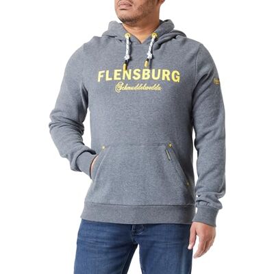 PLUMDALE Huvtröja för män 36613812-PL01, grå melange, XL, Grå melange, XL PLUMDALE Huvtröja för män 36613812-PL01, grå melange, XL, Grå melange, XL