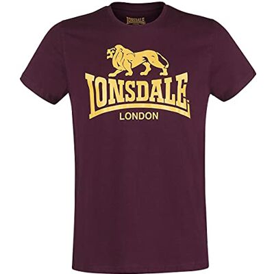 Lonsdale London T-shirt för män, logga Lonsdale London T-shirt för män, logga