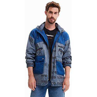 Desigual Herr 5039 Artico blå CHAQ_ANIKIN, L, blå, L Desigual Herr 5039 Artico blå CHAQ_ANIKIN, L, blå, L