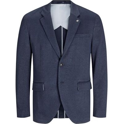 JACK & JONES Man enradig kavaj JPRBRISTOL Slim Fit Blazer, natthimmel, 54 JACK & JONES Man enradig kavaj JPRBRISTOL Slim Fit Blazer, natthimmel, 54