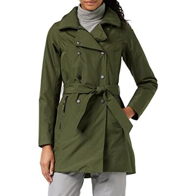 Helly Hansen Women's Welsey II Trench Insulated Waterproof Breathable Jacket, 431 Utility Green, X-Small Helly Hansen Women's Welsey II Trench Insulated Waterproof Breathable Jacket, 431 Utility Green, X-Small